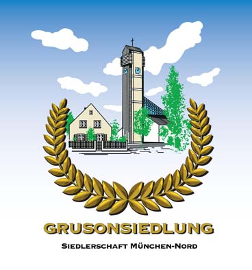 Das Logo der Grusonsiedlung